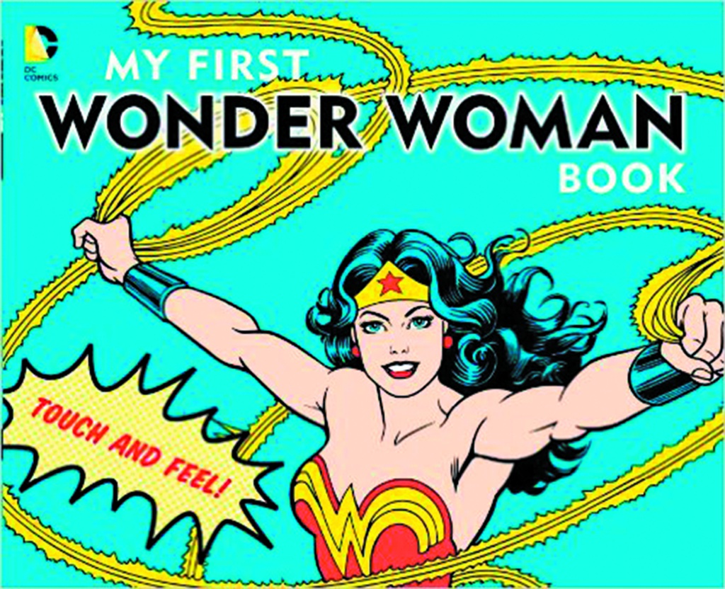MY FIRST WONDER WOMAN BOOK BOARD BOOK NEW PTG