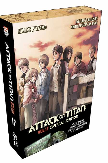 ATTACK ON TITAN 17 SPECIAL ED WITH DVD