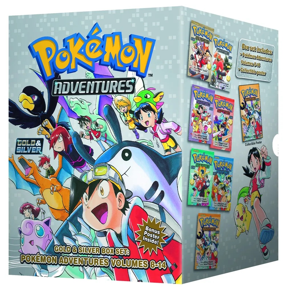 POKEMON ADVENTURES BOX SET 2 GOLD SILVER