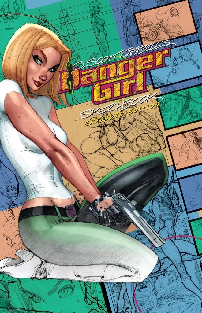 J SCOTT CAMPBELL DANGER GIRL SKETCHBOOK EXPANDED ED