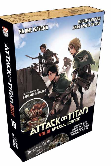 ATTACK ON TITAN 18 SPECIAL ED WITH DVD