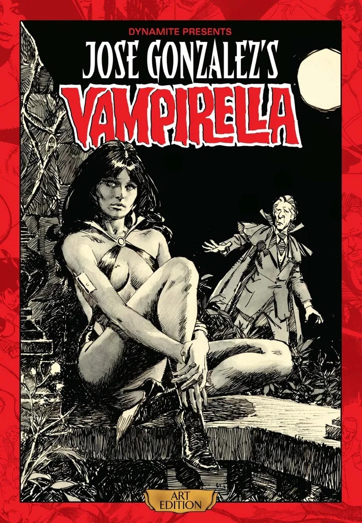 JOSE GONZALEZ VAMPIRELLA ART ED