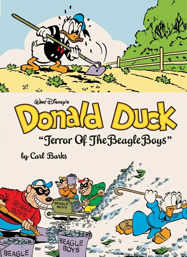 WALT DISNEY DONALD DUCK 8 TERROR BEAGLE BOYS