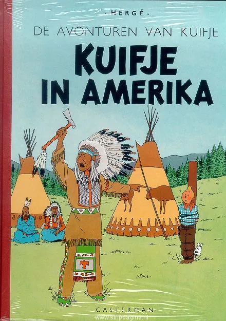 Kuifje Facsimile Kleur 3 Kuifje in Amerika