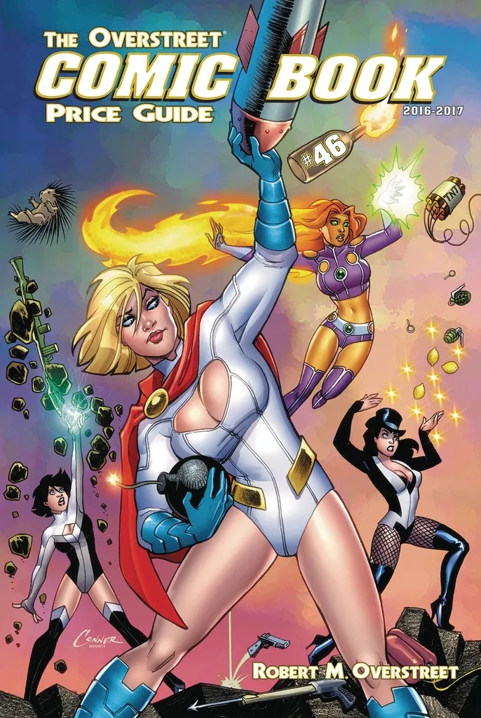 OVERSTREET COMIC BK PG 46 POWER GIRL