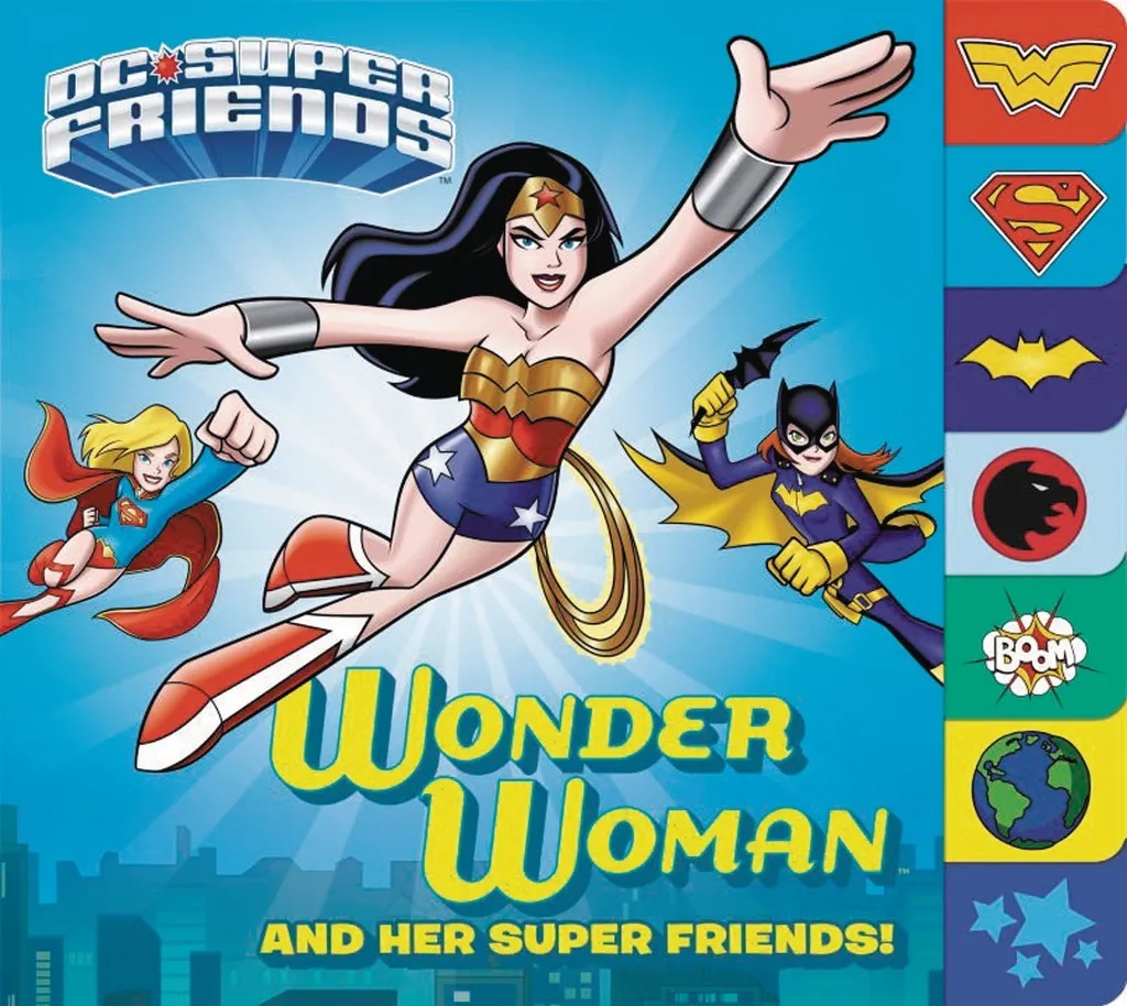 DC SUPER FRIENDS WONDER WOMAN & SUPER FRIENDS BOARD BOOK