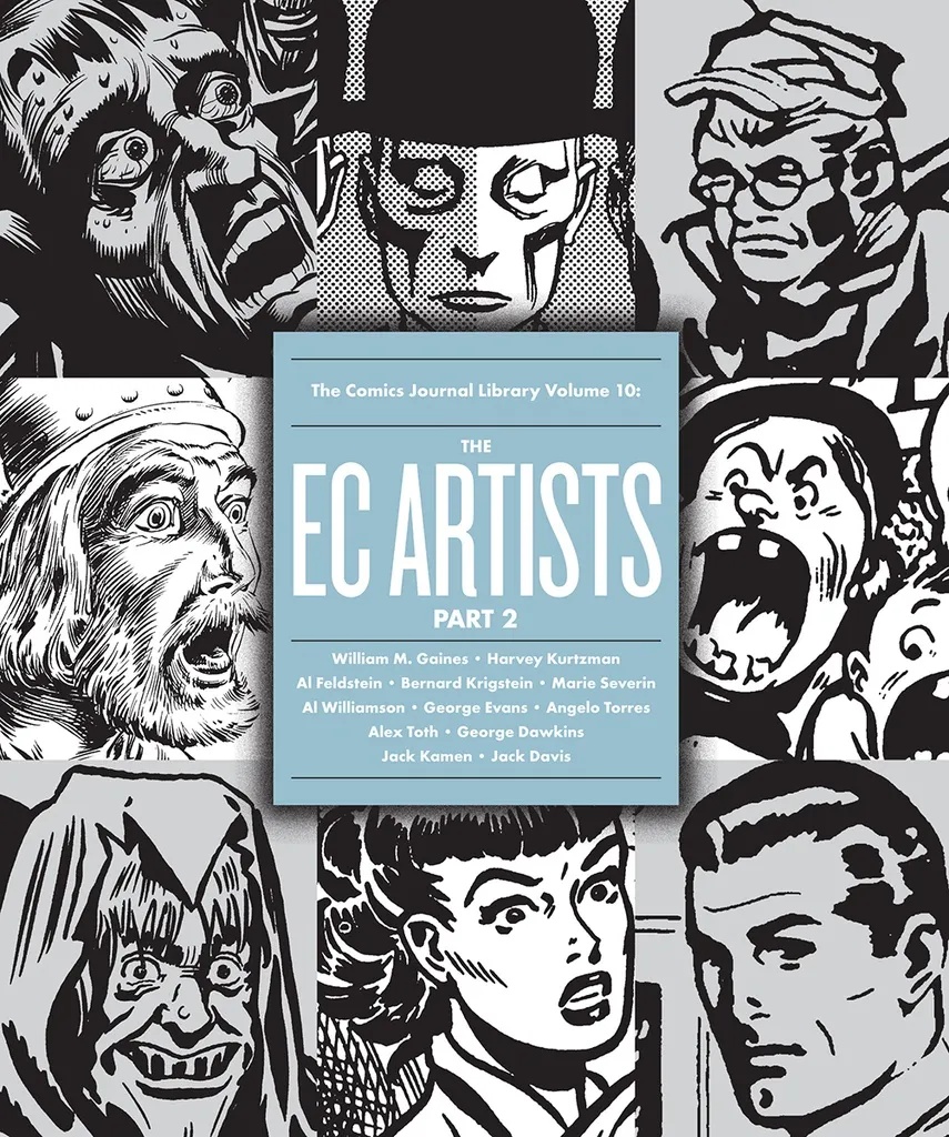 COMICS JOURNAL LIBRARY 10 EC ARTISTS PT 2