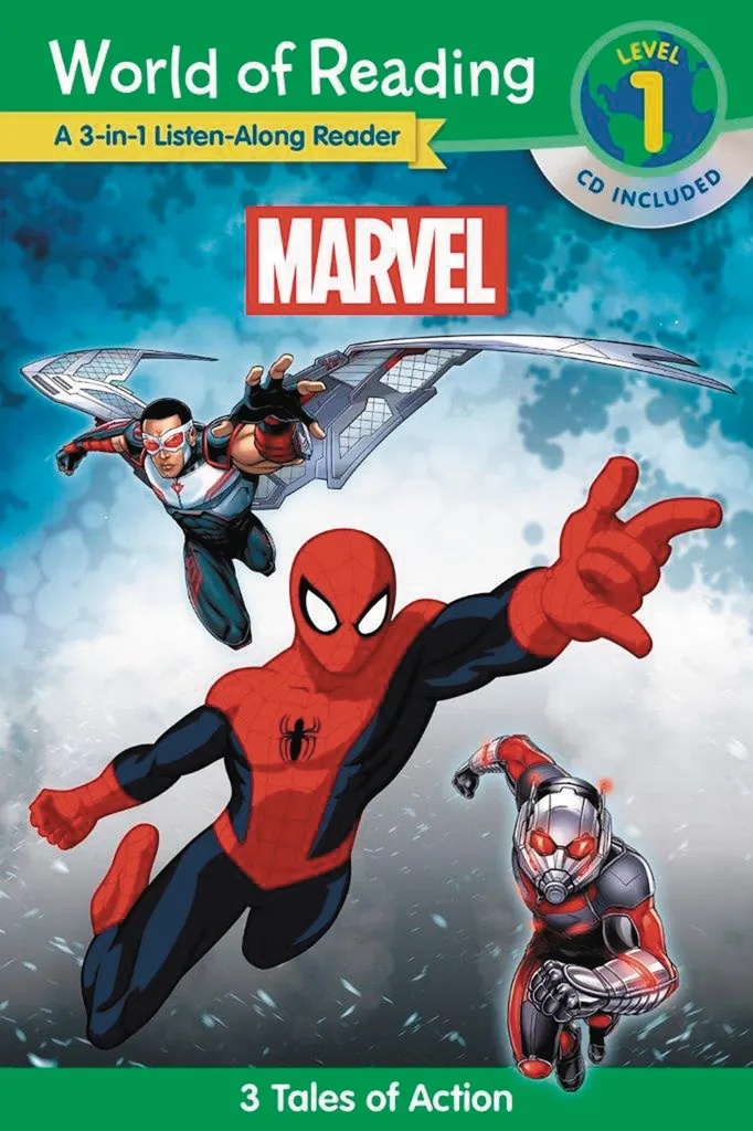 MARVEL WORLD OF READING LISTEN ALONG W CD