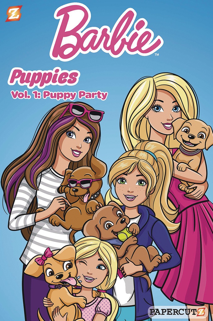 BARBIE PUPPIES 1 PUPPY PARTY
