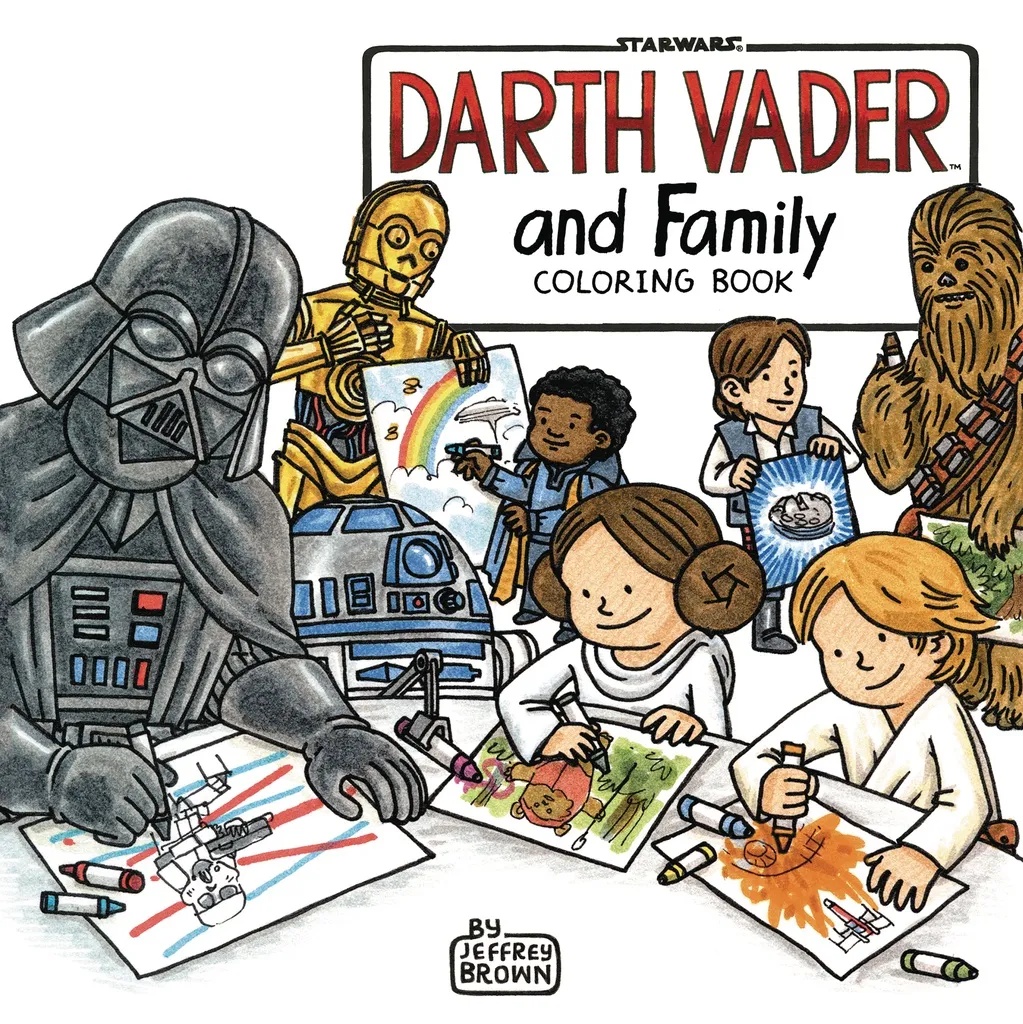 DARTH VADER & FAMILY COLORING BOOK