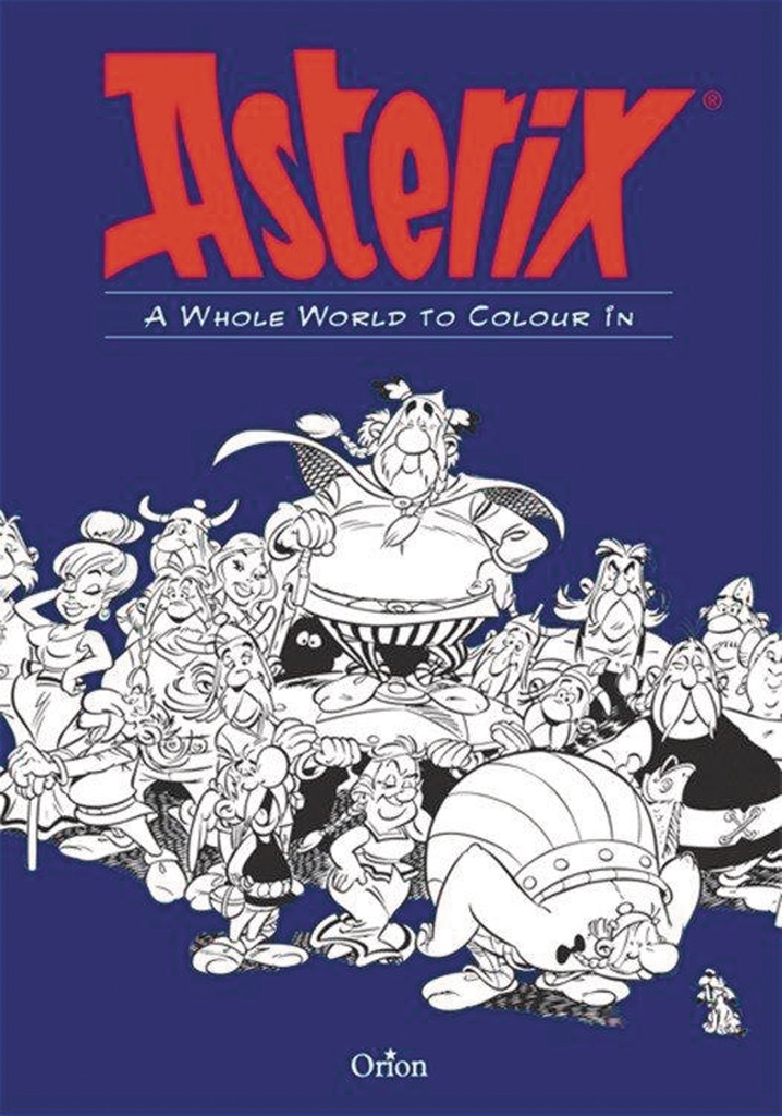 ASTERIX WHOLE WORLD TO COLOUR IN