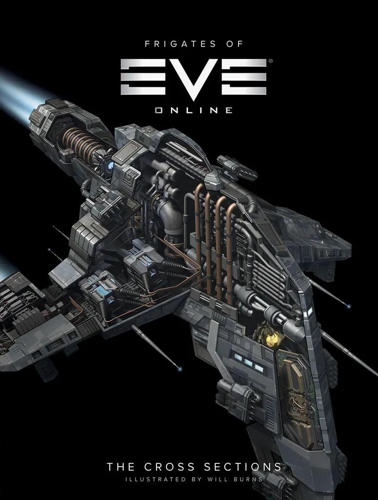 FRIGATES OF EVE ONLINE CROSS SECTIONS