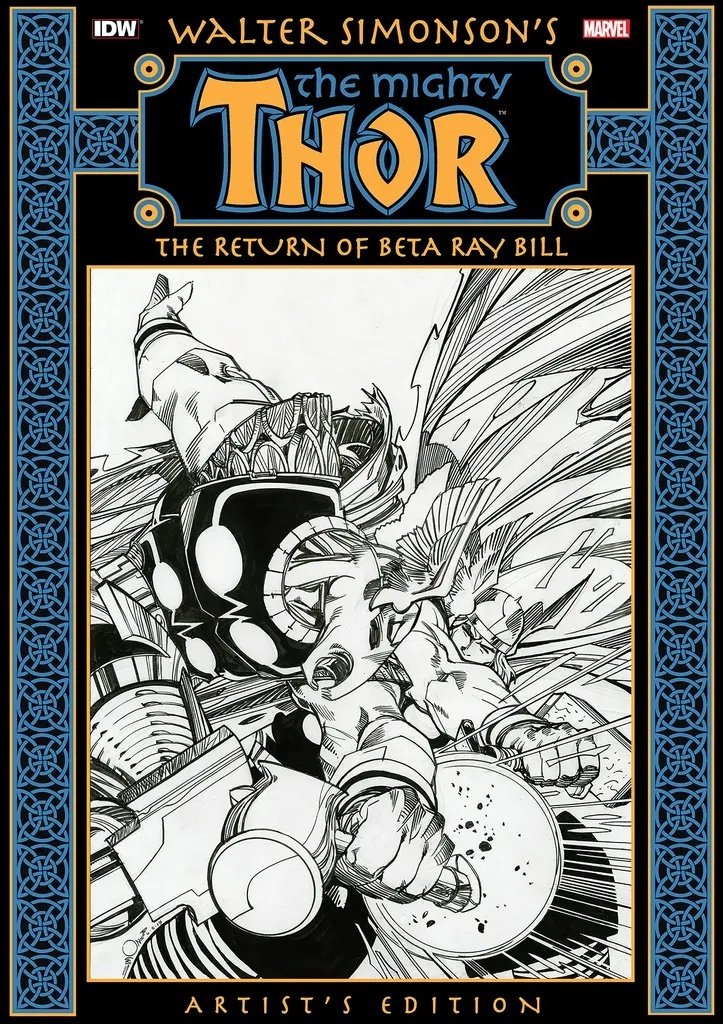 WALTER SIMONSON THOR RETURN OF BETA RAY BILL ARTIST ED