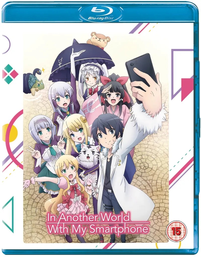 IN ANOTHER WORLD WITH MY SMARTPHONE Complete Season 1 DVD/Blu-ray Combi