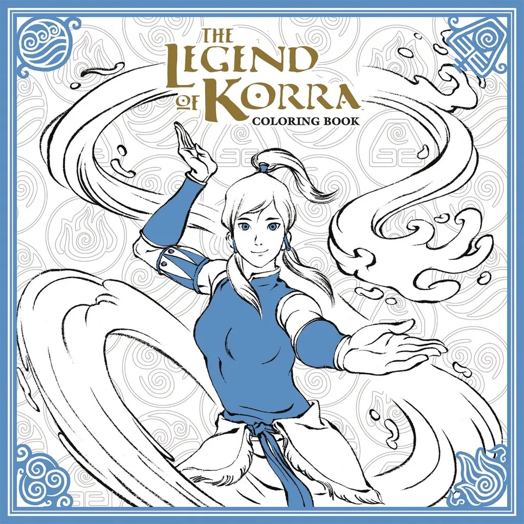 LEGEND OF KORRA COLORING BOOK