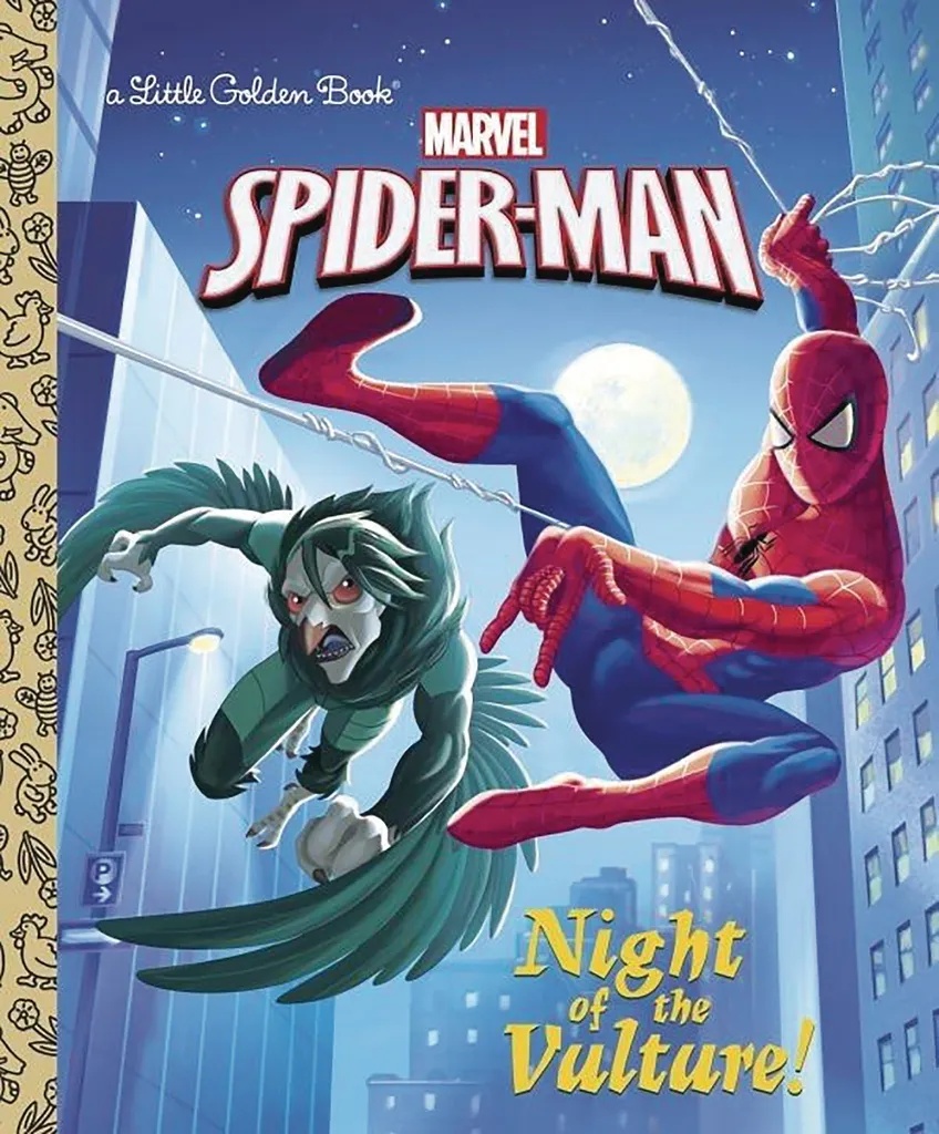 SPIDER MAN NIGHT OF VULTURE LITTLE GOLDEN BK