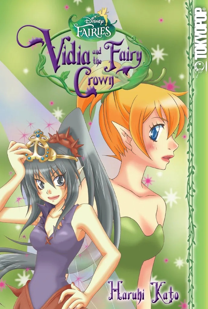 DISNEY FAIRIES MANGA 1 VIDIA & FAIRY CROWN
