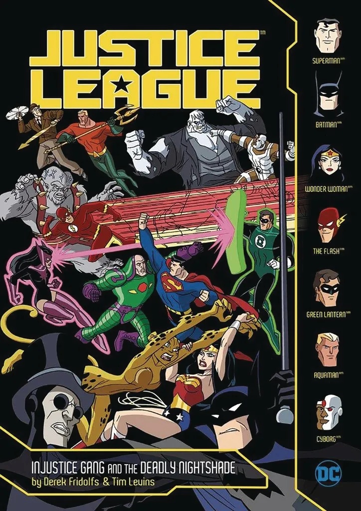 JUSTICE LEAGUE YR 3 INJUSTICE GANG & DEADLY NIGHTSHADE