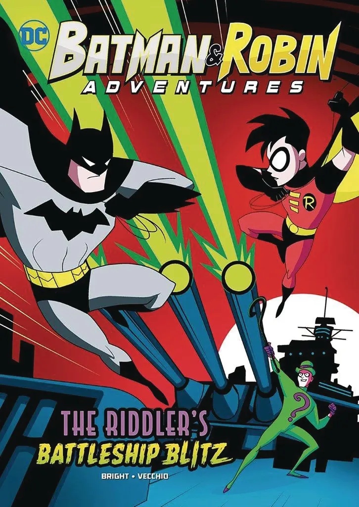 BATMAN & ROBIN ADV YR 5 RIDDLERS BATTLESHIP BLITZ