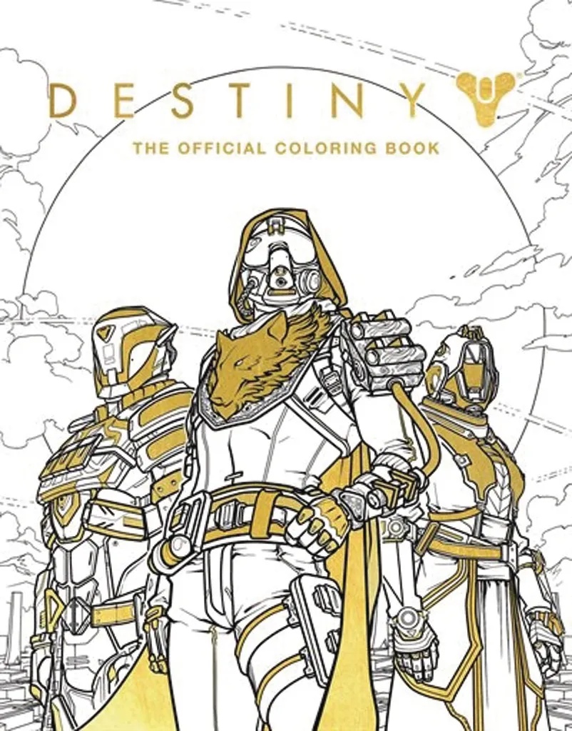 DESTINY OFFICIAL COLORING BOOK
