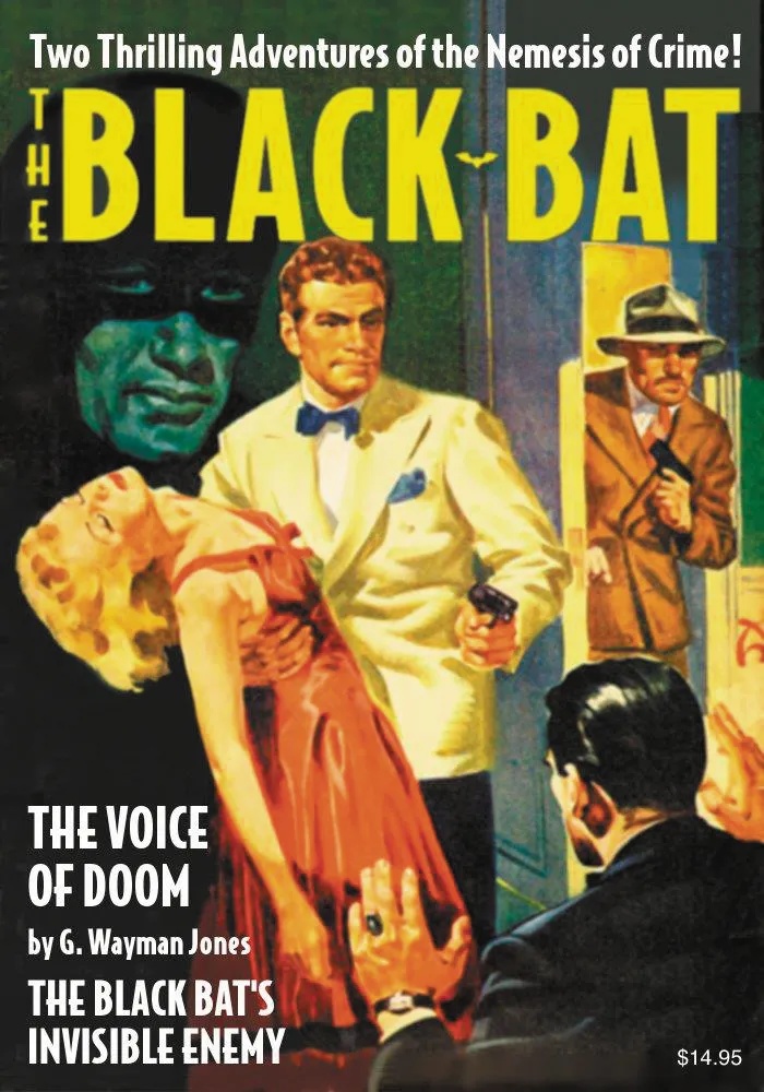 BLACK BAT DOUBLE NOVEL 9 INVISIBLE ENEMY & VOICE OF DOOM