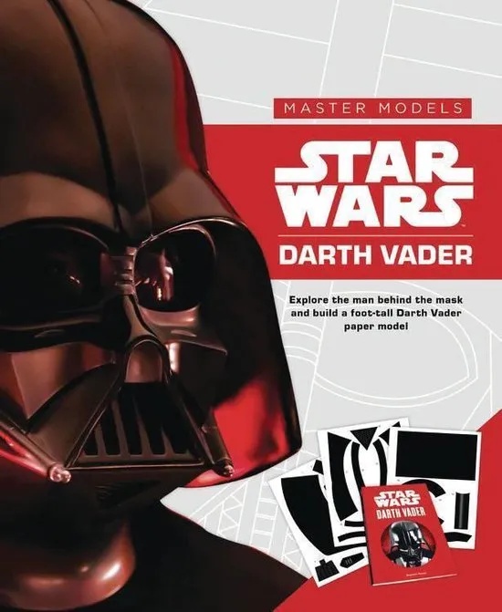 STAR WARS DARTH VADER BOOK WITH PAPER MODEL KIT