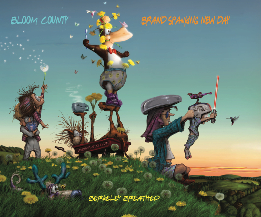BLOOM COUNTY BRAND SPANKING NEW DAY