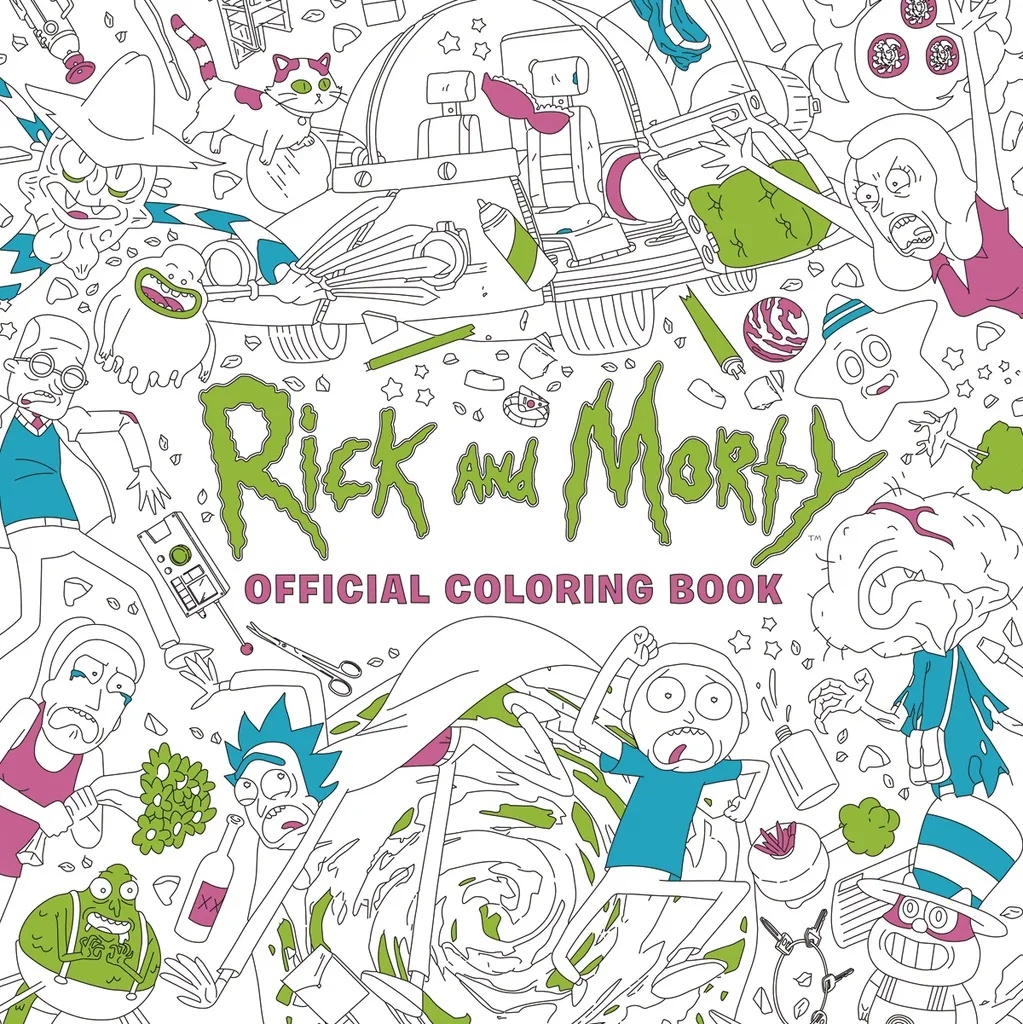 RICK AND MORTY OFFICIAL COLORING BOOK