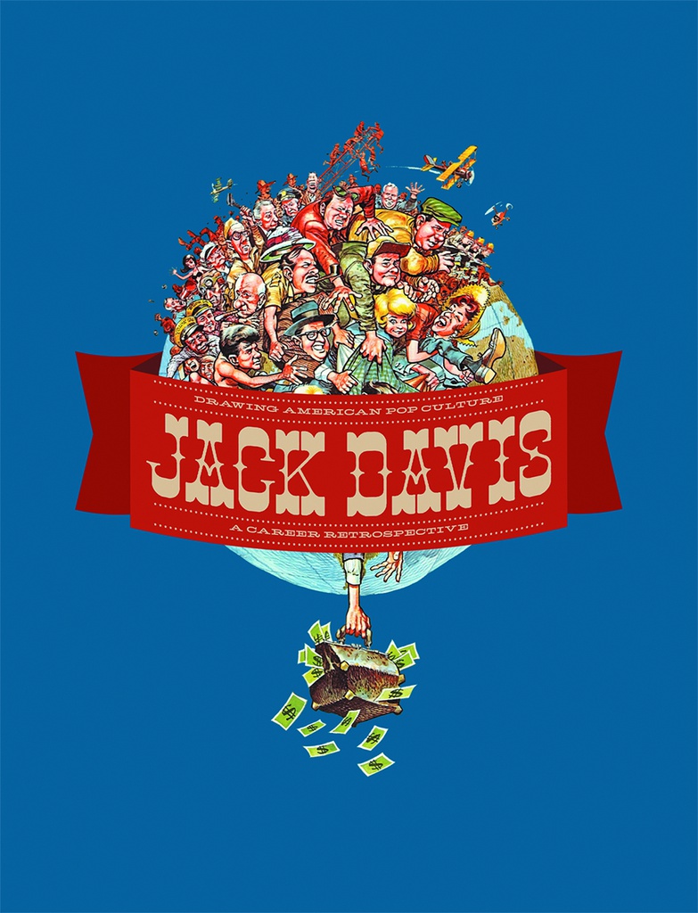 JACK DAVIS DRAWING AMERICAN POP CULTURE (NEW PTG)