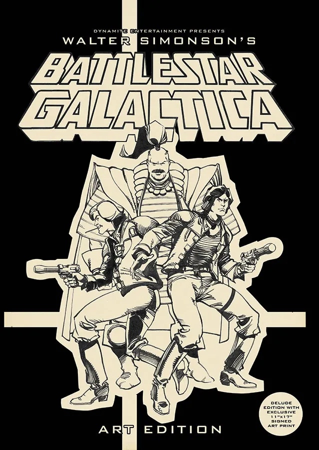 WALTER SIMONSON BATTLESTAR GALACTICA ART ED SGN