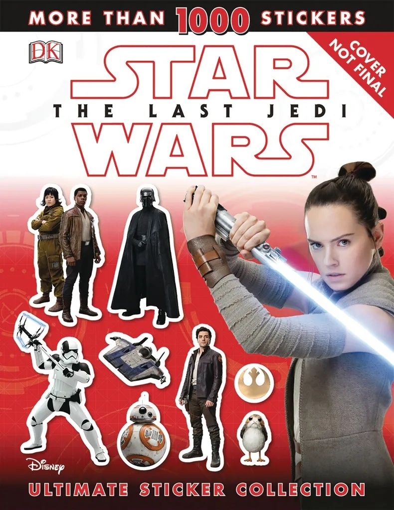 STAR WARS LAST JEDI ULTIMATE STICKER COLLECTION