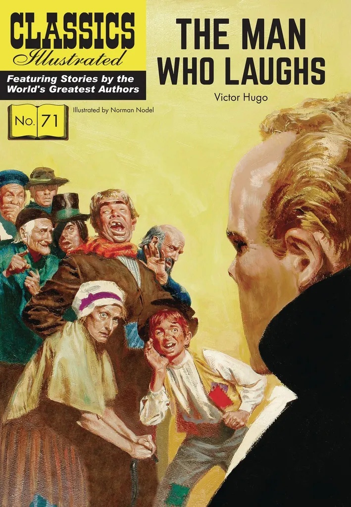 CLASSIC ILLUSTRATED MAN WHO LAUGHS