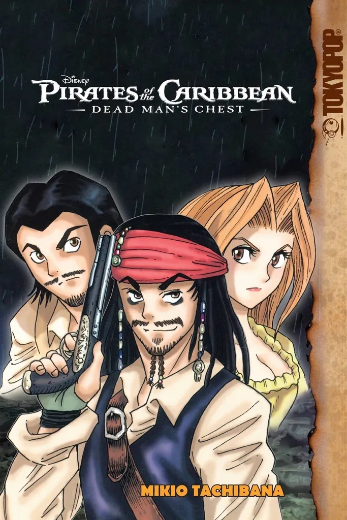 DISNEY MANGA PIRATES CARIBBEAN DEAD MAN CHEST