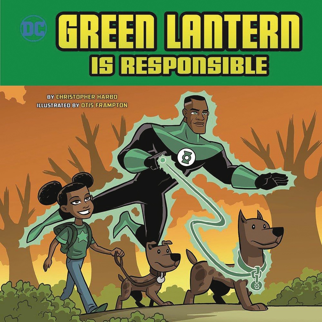 GREEN LANTERN IS RESPONSIBLE YR PICTURE BOOK