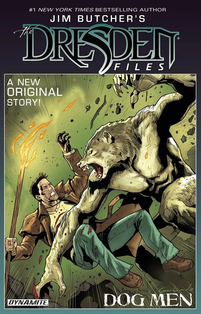 JIM BUTCHER DRESDEN FILES DOG MEN SGN