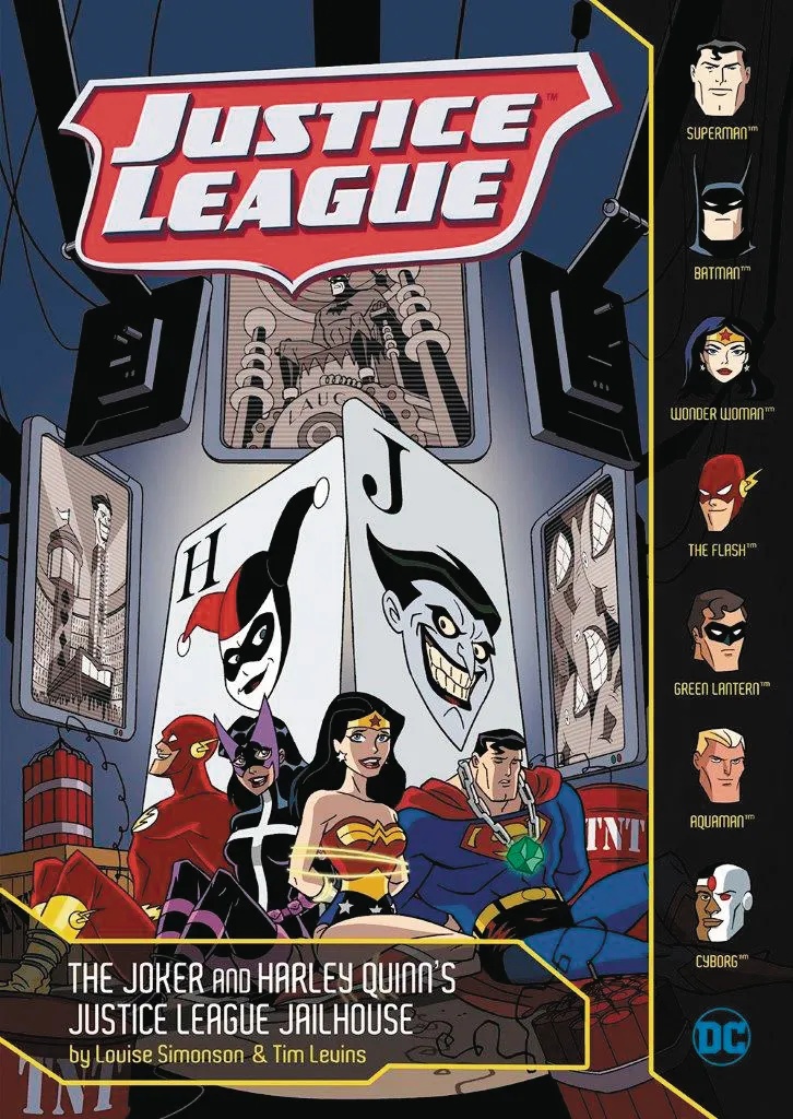 JUSTICE LEAGUE YR 6 JOKER & HARLEY QUINNS JLA JAILHOUSE