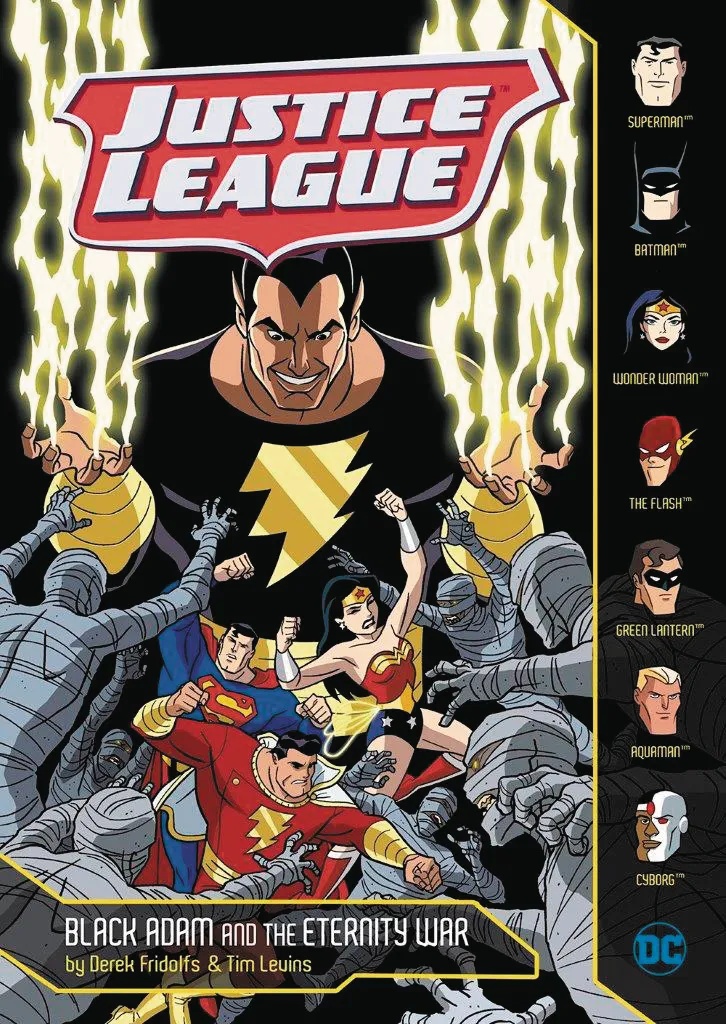 JUSTICE LEAGUE YR 7 BLACK ADAM & ETERNITY WAR