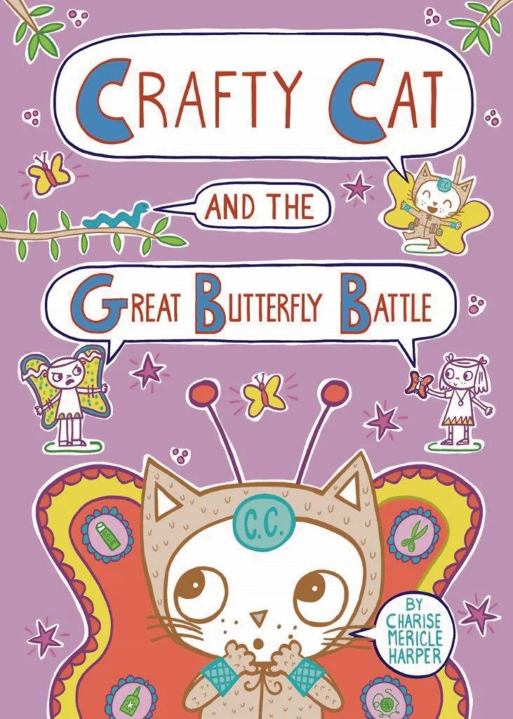 CRAFTY CAT & GREAT BUTTERFLY 3