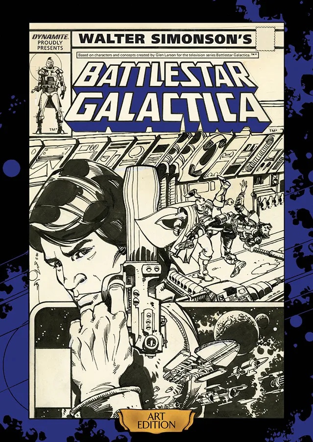 WALTER SIMONSON BATTLESTAR GALACTICA ART ED