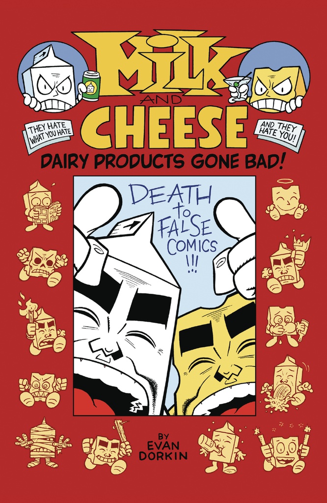 MILK & CHEESE DAIRY PRODUCTS GONE BAD