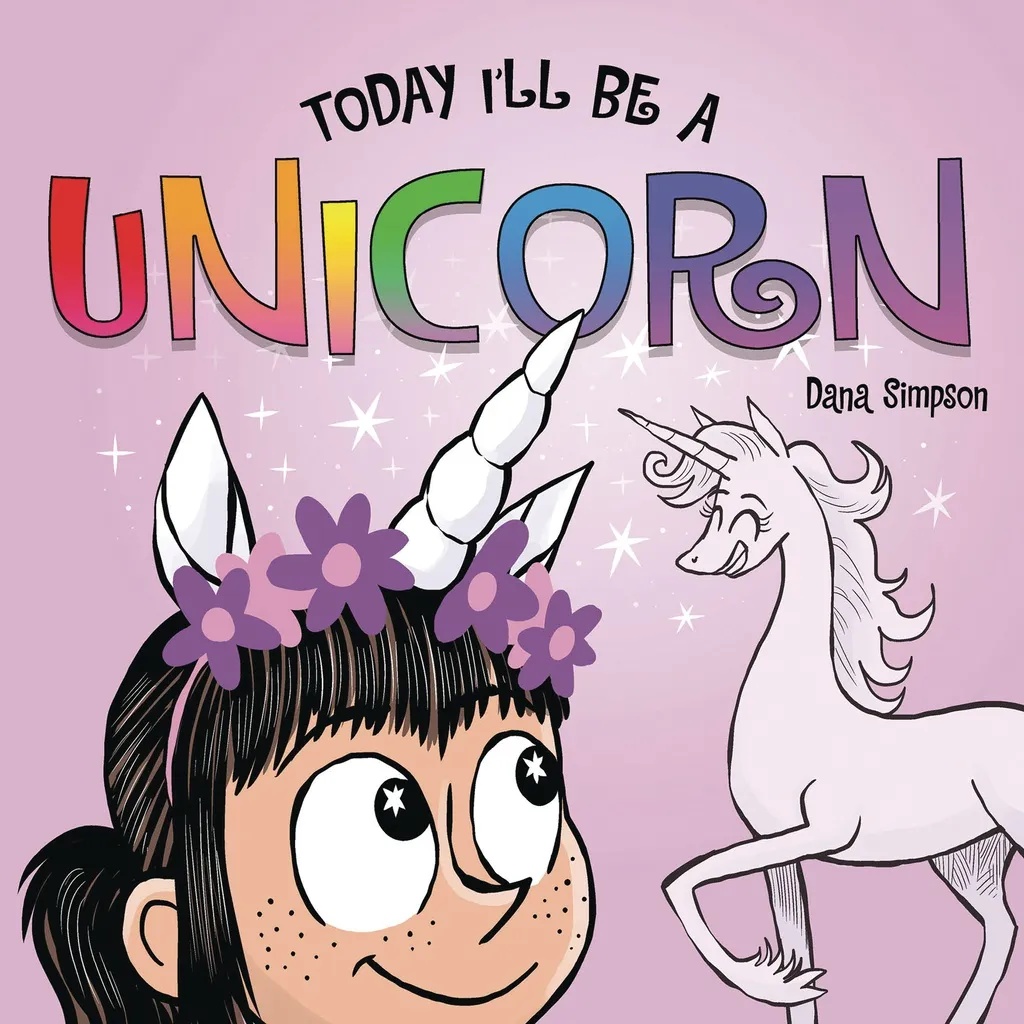 PHOEBE & HER UNICORN BOARD BOOK 1 TODAY ILL BE A UNICORN