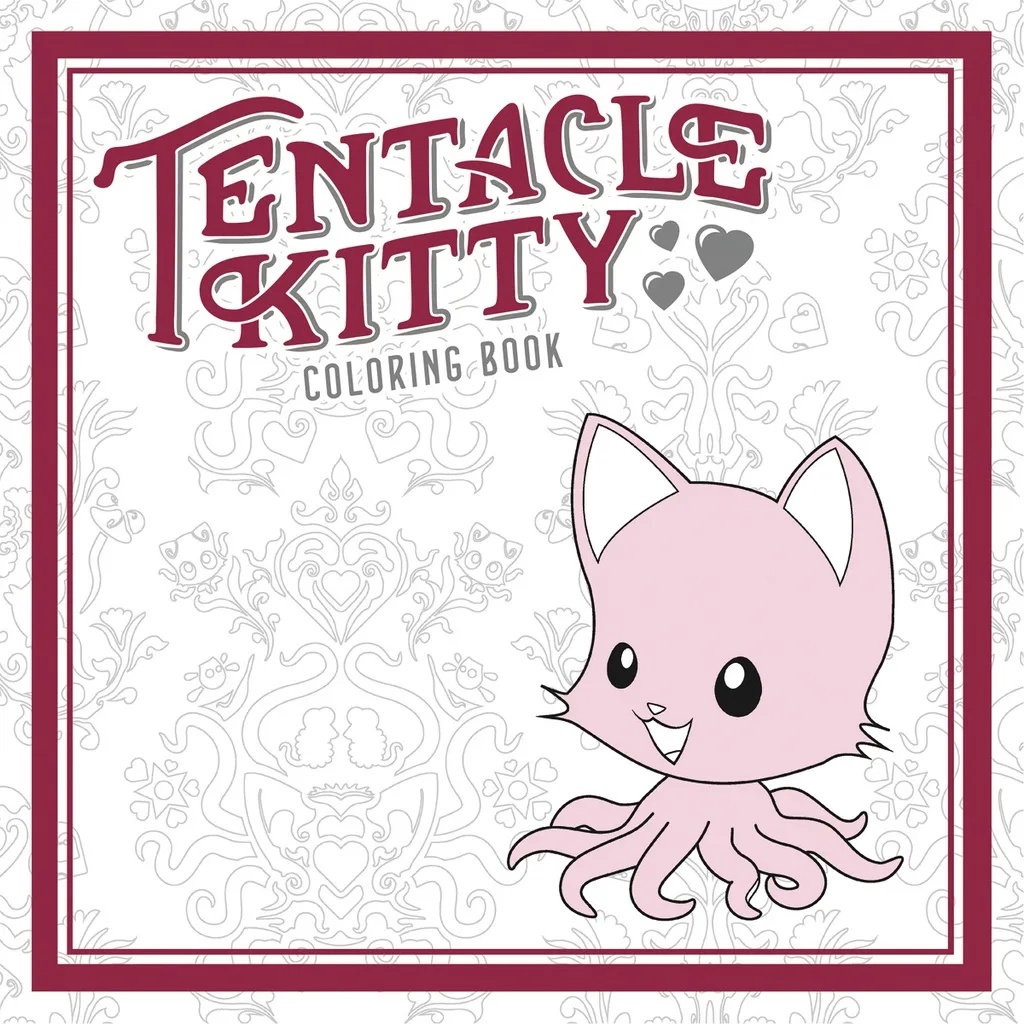 TENTACLE KITTY COLORING BOOK