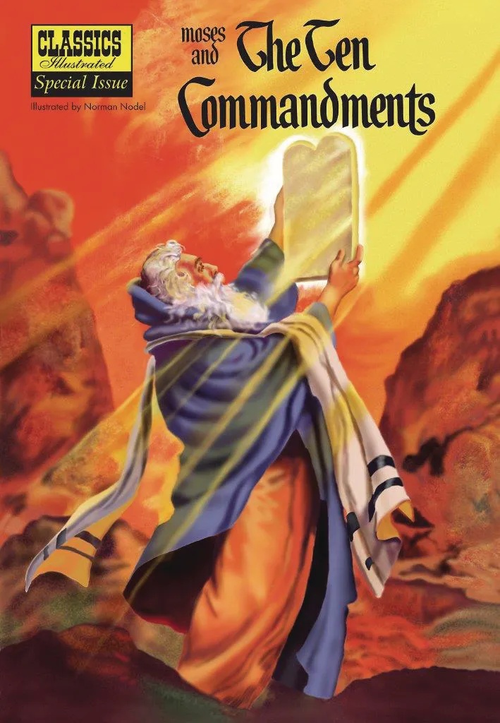 CLASSIC ILLUSTRATED MOSES & TEN COMMANDMENTS