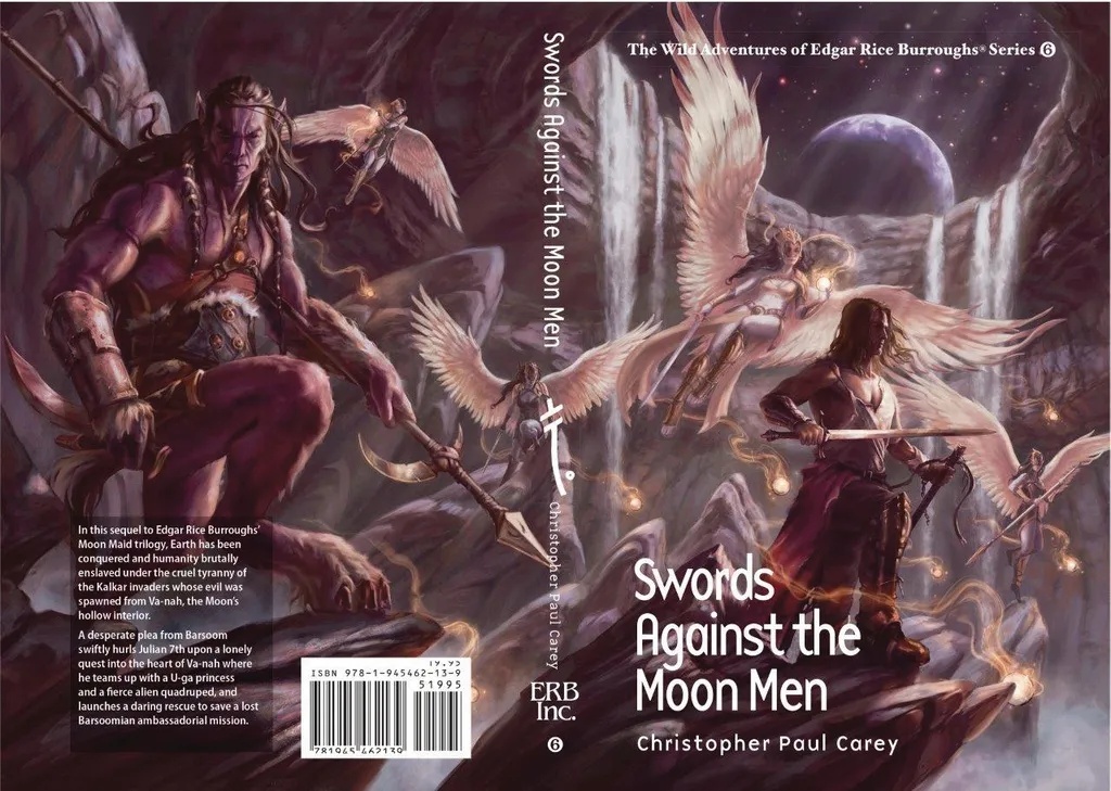 WILD ADV OF ERB 6 SWORDS AGAINST THE MOON MEN