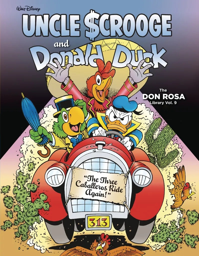 DISNEY ROSA DUCK LIBRARY 9 THREE CABALLEROS RIDE