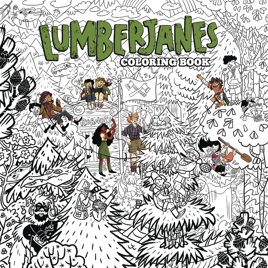 LUMBERJANES COLORING BOOK