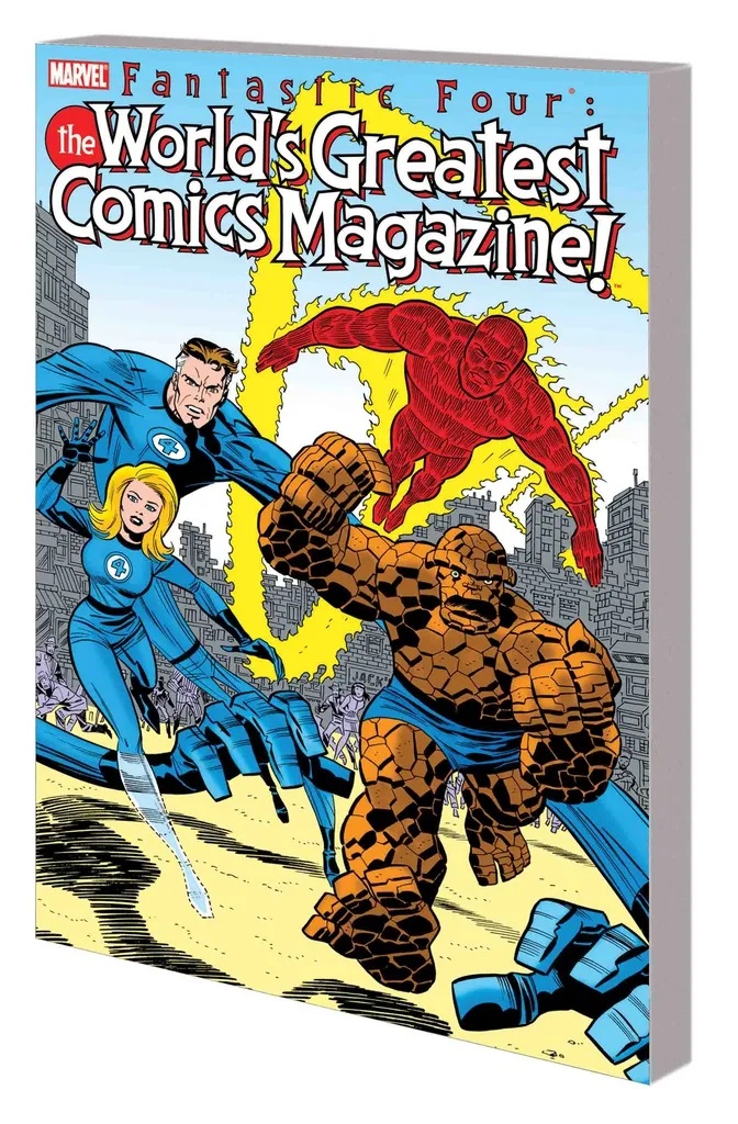 FANTASTIC FOUR WORLDS GREATEST COMICS MAGAZINE