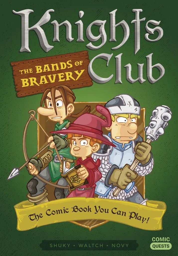 COMIC QUESTS 2 KNIGHTS CLUB BANDS OF BRAVERY