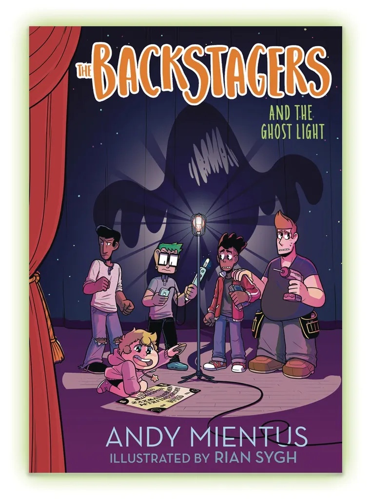 BACKSTAGERS ILLUS NOVEL 1 BACKSTAGERS & GHOST LIGHT