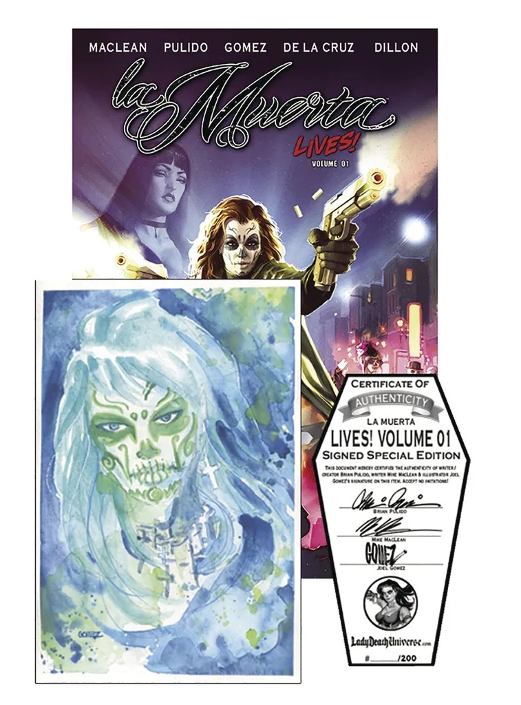 LA MUERTA LIVES 1 SIGNED SPECIAL ED